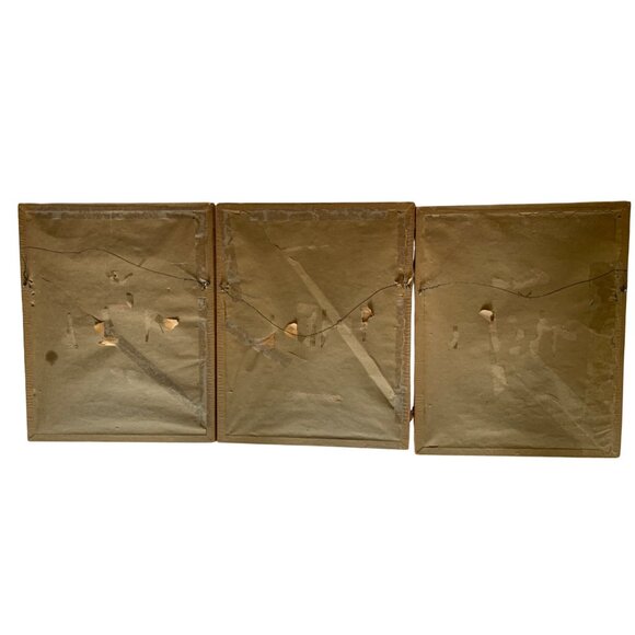 Vintage Ada Peacock Framed Prints Peru Paraguay Latin Set of 3 15" x 12" 8454 - Picture 3 of 8